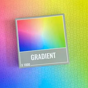Cloudberries Rainbow Gradient Puzzle 1000 Pieces Complete set